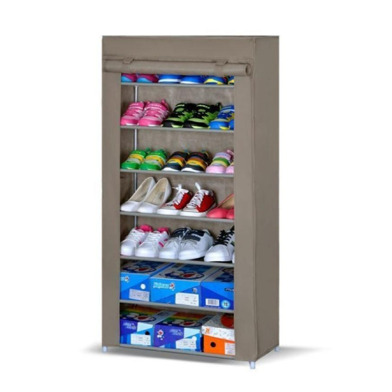 7 Shelves Wardrobe Shoe Case Portable Shoe Rack 6315